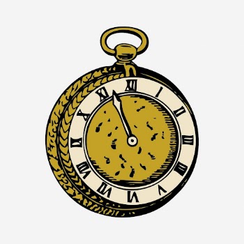 Pocket watch clipart, vintage object | Free Photo - rawpixel