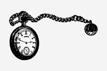 Pocket watch drawing, vintage object | Free Photo - rawpixel