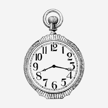 Pocket watch illustration. Free public | Free Photo Illustration - rawpixel