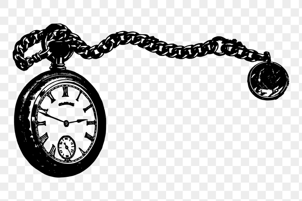 Pocket watch png sticker, vintage | Free PNG - rawpixel