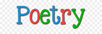 Poem Clipart The Word - Word Poems