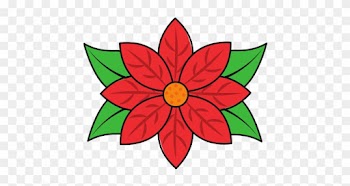 Poinsettia Flower For Christmas Decoration Natural - Christmas Decoration