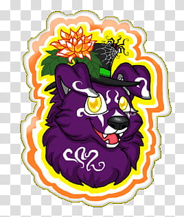 Point Halloween Commission Sample #(Stickers!) transparent background PNG clipart