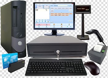 Point of sale Cash register Computer Software , pos terminal transparent background PNG clipart