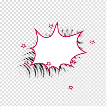 Point Red Circle, Red explosion line transparent background PNG clipart