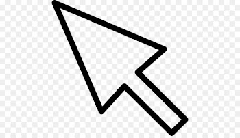 Pointer Computer mouse Arrow Cursor Icon - Cursor Arrow PNG HD 