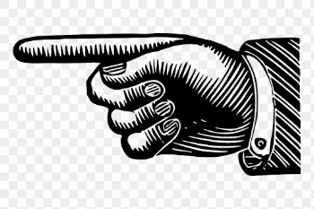 Pointing finger hand png sticker | Free PNG - rawpixel