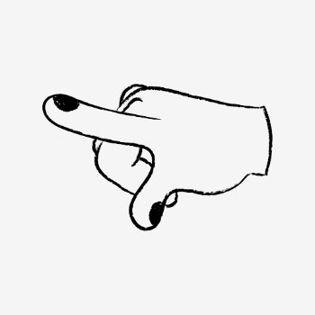 Pointing finger sticker, cute doodle | Free Vector Illustration - rawpixel