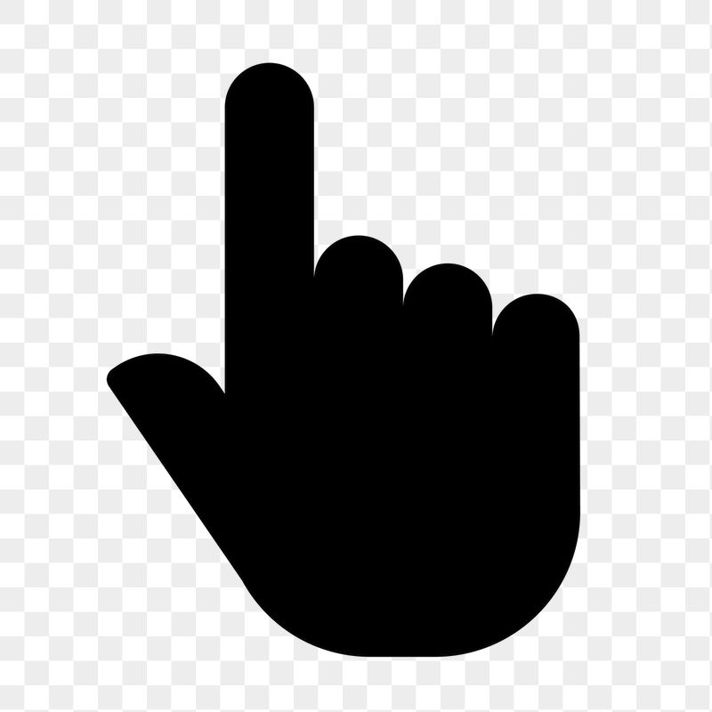 Pointing hand icon png sticker, | Free Icons - rawpixel