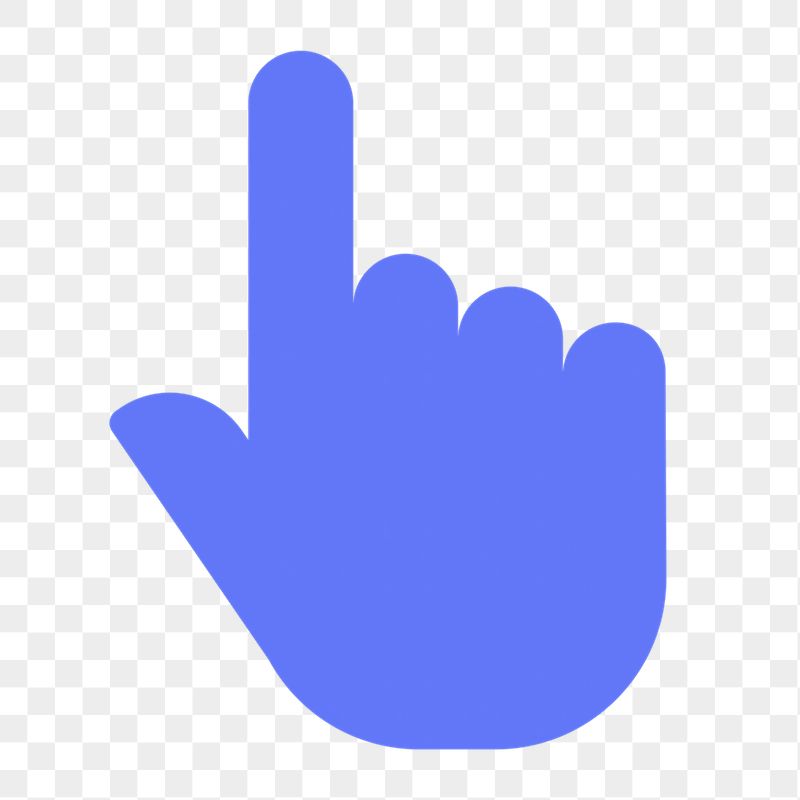 Pointing hand icon png sticker, | Free Icons - rawpixel