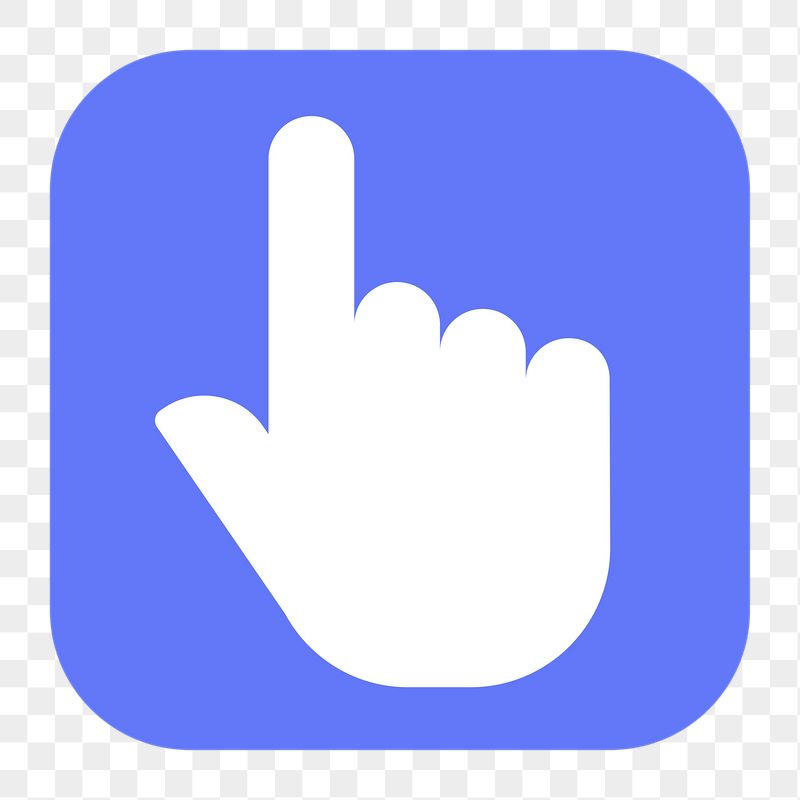 Pointing hand png sticker, flat | Free Icons - rawpixel
