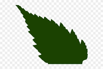 Pointy Cliparts - Rose Leaf Png Vector