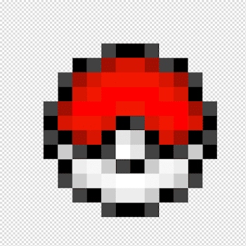 Pokeball HD | Pixel Art Maker