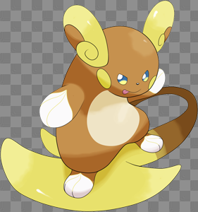 Pokemon 16026 Alolan Raichu Pokedex: Evolution, Moves, Location, Stats