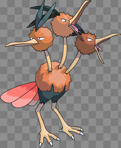 Pokemon 2085 Shiny Dodrio Pokedex: Evolution, Moves, Location, Stats