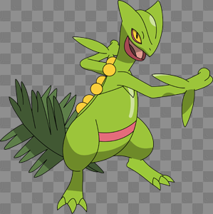 Pokemon 2254 Shiny Sceptile Pokedex: Evolution, Moves, Location, Stats