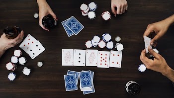Poker Game Night With Friends