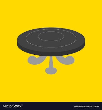 Poker table flat vector image