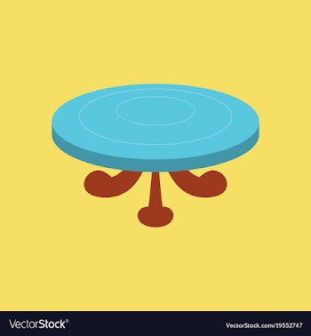 Poker table flat vector image