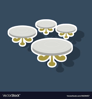 Poker table sticker vector image