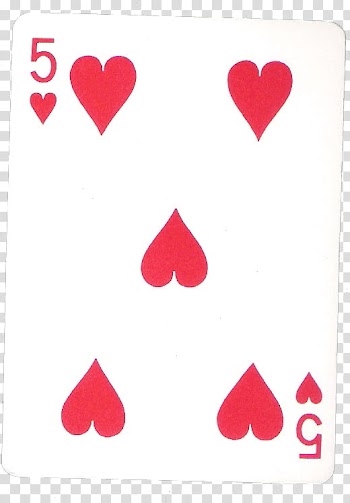 Pokerface,  of hearts transparent background PNG clipart