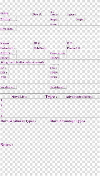 PokesheetwithtextPOISON, blue lined form transparent background PNG clipart