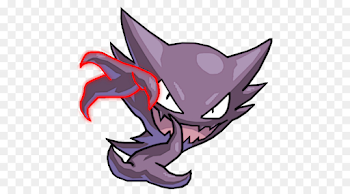 Pokémon Red and Blue Haunter Gengar - others png download - 503 ...