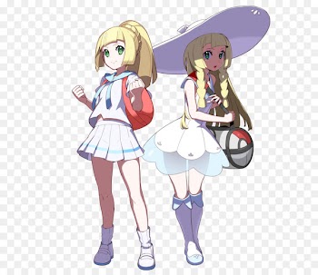 Pokémon Sun and Moon Pokémon Ultra Sun and Ultra Moon Lillie Ash Ketchum - Lillie Lightship 