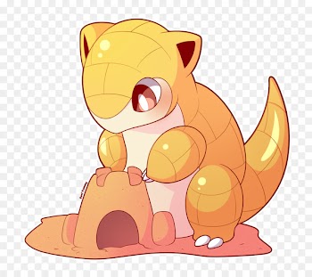 Pokémon Sun and Moon Whiskers Sandshrew Nintendo - pokemon 
