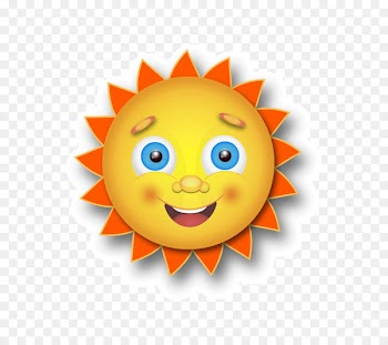 Pokxe9mon Sun and Moon Cartoon Illustration - Vector sun shine 