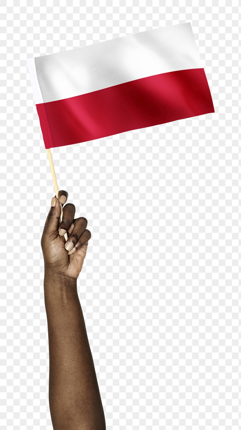 Poland's flag png in black | Free PNG - rawpixel