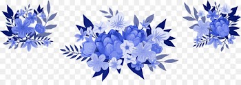 Poland Wedding invitation Bride Wedding reception - Blue flower plant decoration 