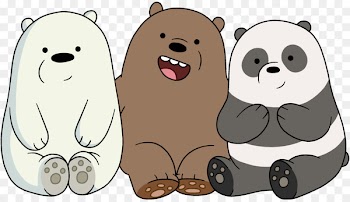 Polar bear Giant panda The baby bears T-shirt - bear 