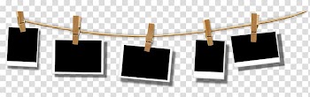 Polaroid Corporation , Polaroid , five white-and-black papers illustration transparent background PNG clipart