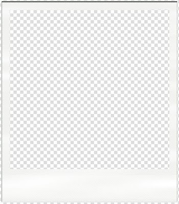 Polaroid Frame, blue and white border art transparent background PNG clipart