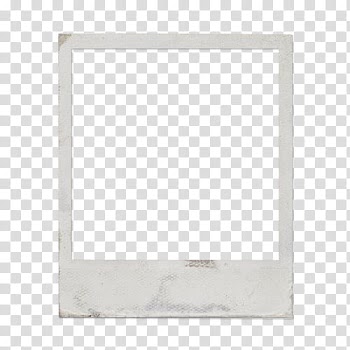 Polaroid, frame illustration transparent background PNG clipart