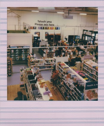 Polaroid Photo Of A Store