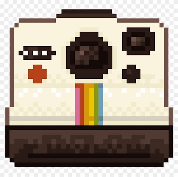 #polaroid #polaroidcamera #camera #pixel #art #pixelart - 8 Bit Speech Bubble Png