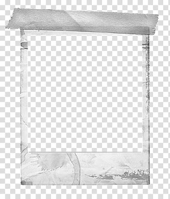 Polaroid s, grey frame transparent background PNG clipart