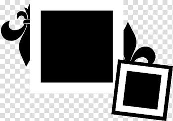 Polaroid V, two frames transparent background PNG clipart
