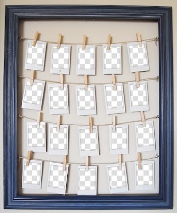 Polaroids Templates collagues, collage frame transparent background PNG clipart