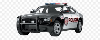 Police car Clip art - Black police police car 