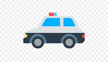 Police car Emoji Police officer - police car 