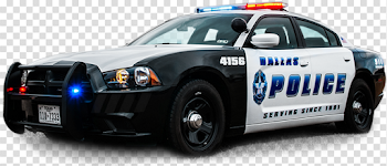 Police Car PNG Transparent Image