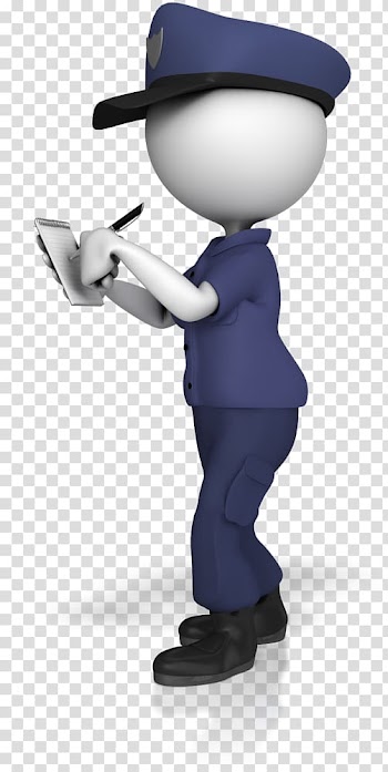 Police officer Animation Police car Stick figure , Animation transparent background PNG clipart