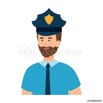police officer avatar character