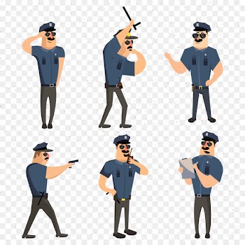 Police officer Cartoon Icon - Police material 