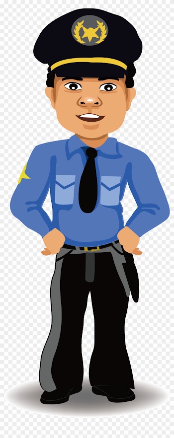 Police Officer Cartoon Security - Police Officer Cartoon Png