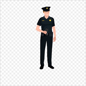 Police officer - Flat police 