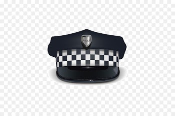 Police officer Hat - Vector police cap 